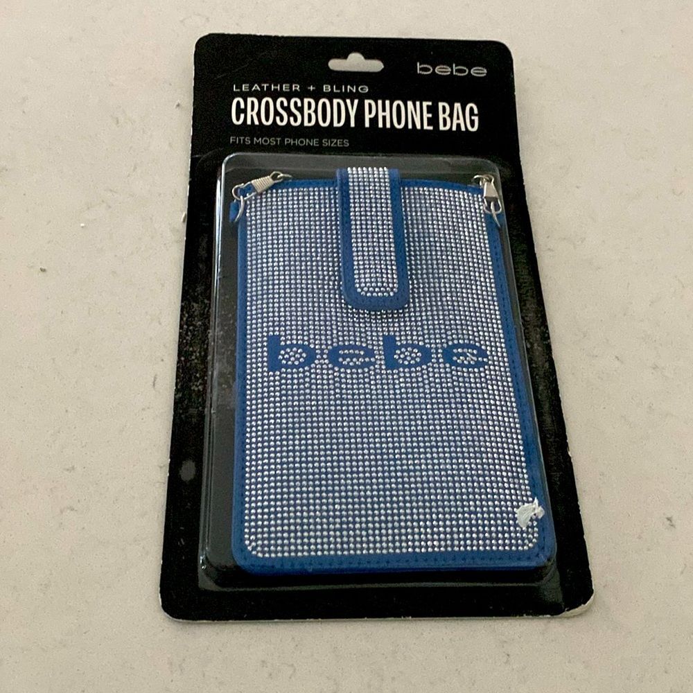 Bebe Blue Crossbody Phone Bag - Picture 3 of 5